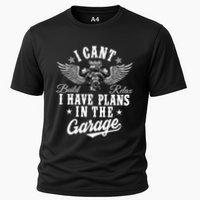 I Cant I Have Plans In The Garage Fathers Day Car Mechanics Cooling Performance Crew T-Shirt