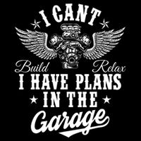 I Cant I Have Plans In The Garage Fathers Day Car Mechanics 16 in Basic Backpack