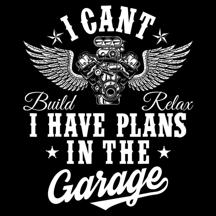 I Cant I Have Plans In The Garage Fathers Day Car Mechanics 16 in Basic Backpack
