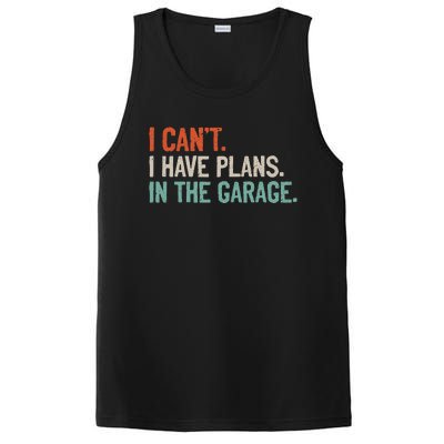 I Can't I Have Plans In The Garage Mechanic DIY Saying PosiCharge Competitor Tank