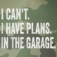 I Cant I Have Plans In The Garage Car Mechanic Design Print Legacy Tie Dye Trucker Hat