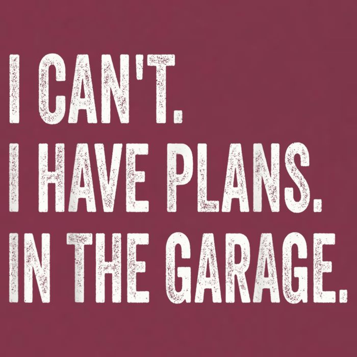 I Cant I Have Plans In The Garage Car Mechanic Design Print 16oz Travel Tumbler