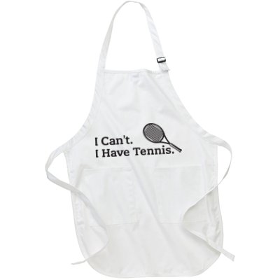 I Cant I Have Tennis Player Funny Tennis Lover Gifts Sport Apron