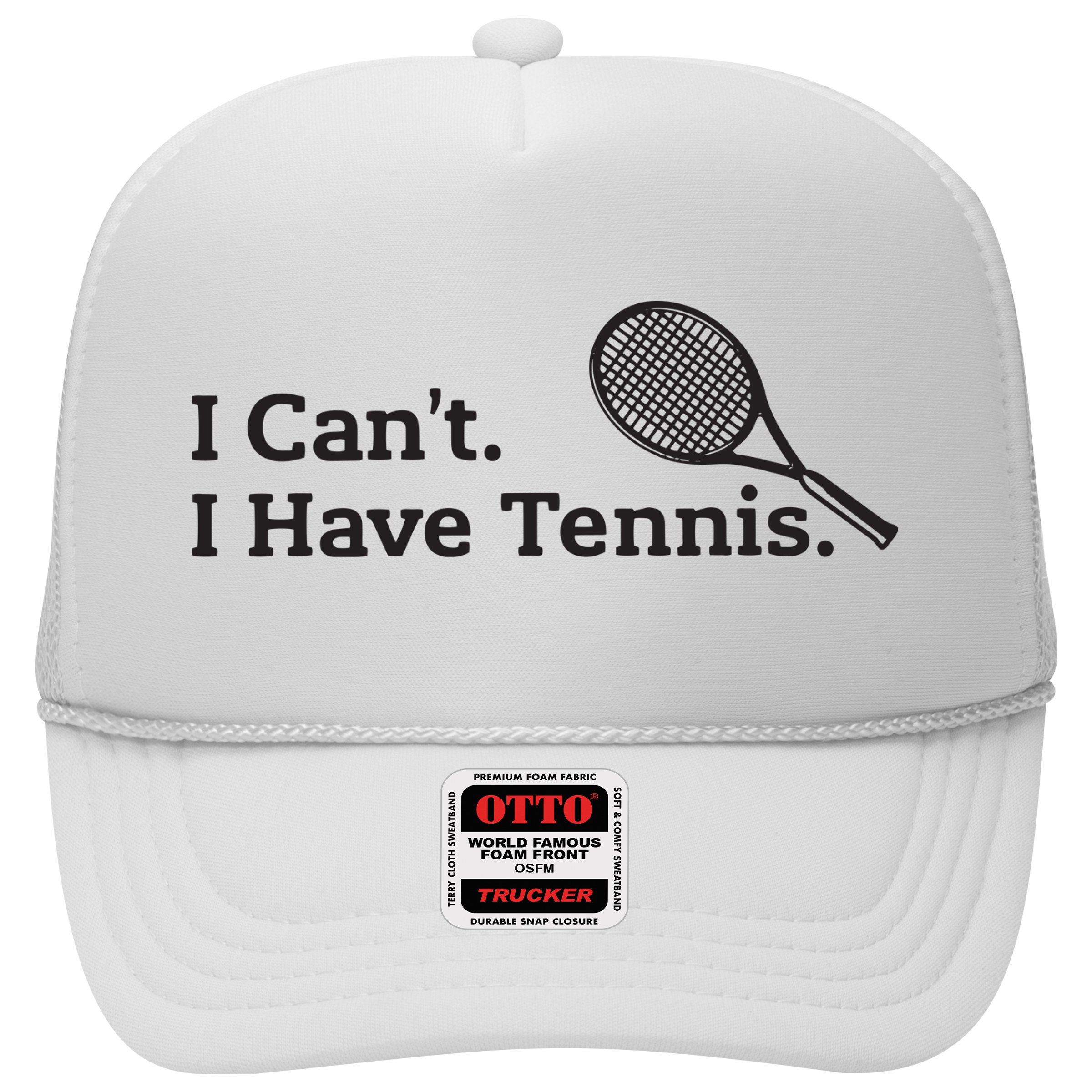 I Cant I Have Tennis Player Funny Tennis Lover Gifts Sport Hat