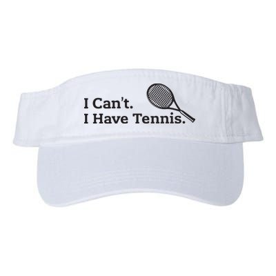 I Cant I Have Tennis Player Funny Tennis Lover Gifts Sport Visor