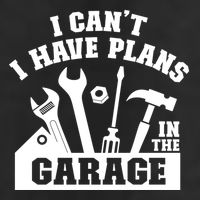 I Cant I Have Plans In The Garage Fathers Day Car Mechanics Gift Adult Drive Performance Visor