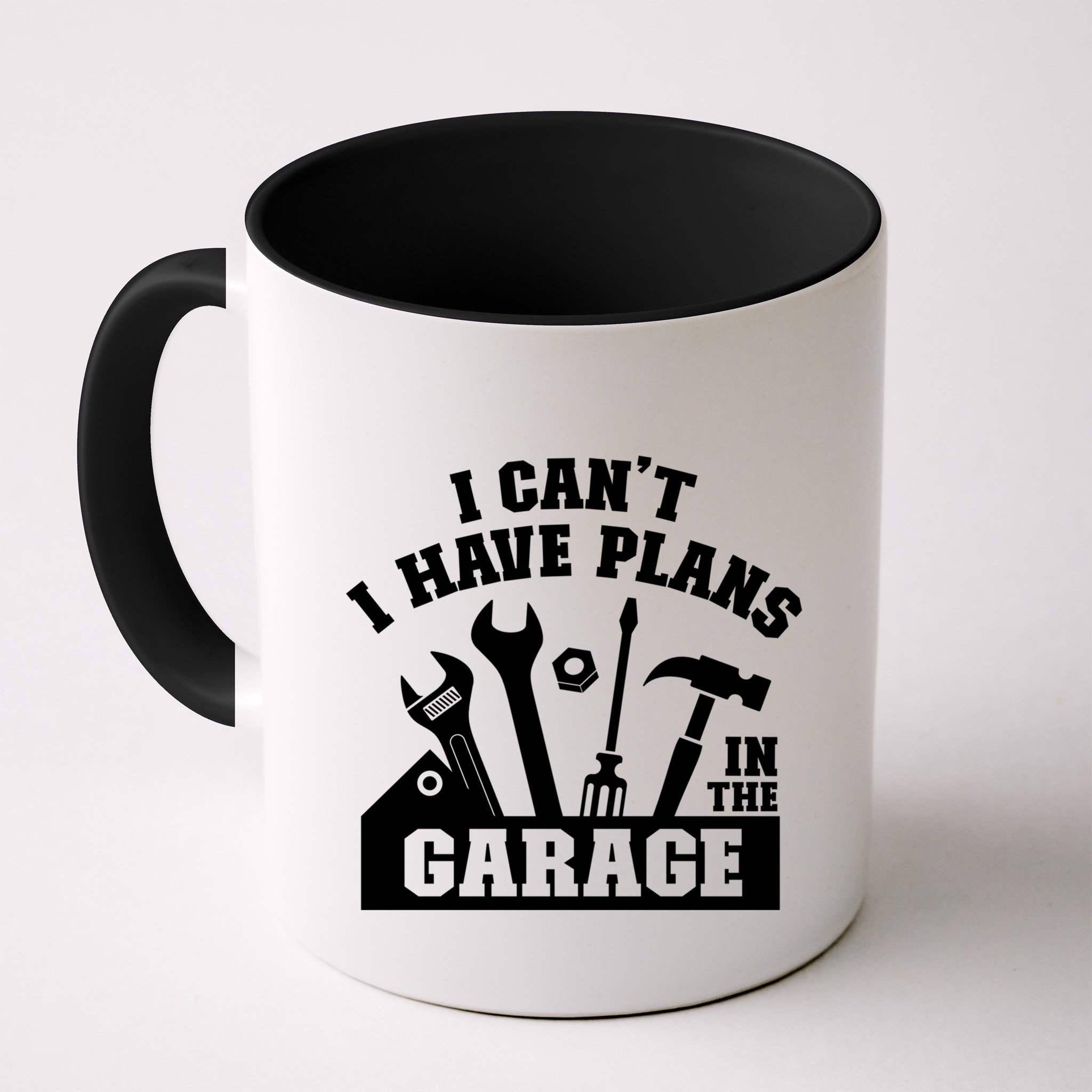 I Cant I Have Plans In The Garage Fathers Day Car Mechanics Gift Mug