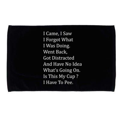 I Came I Saw Microfiber Hand Towel