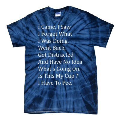 I Came I Saw Tie-Dye T-Shirt