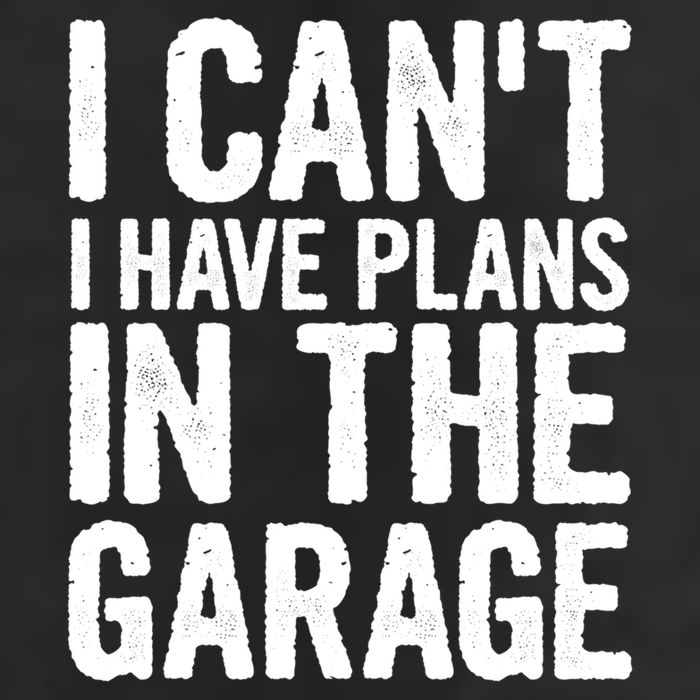 I Can't I Have Plans In The Garage Gift 25L Jumbo Tote