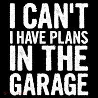 I Can't I Have Plans In The Garage Gift Wool Snapback Cap