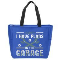 I Can´t I Have Plans In The Garage Gift Zip Tote Bag