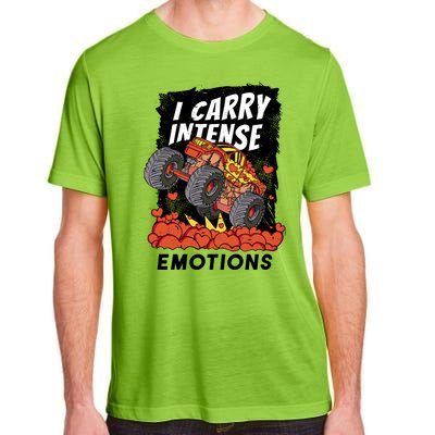 I Carry Intense Emotions Trucker Adult ChromaSoft Performance T-Shirt