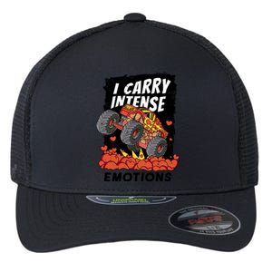 I Carry Intense Emotions Trucker Flexfit Unipanel Trucker Cap