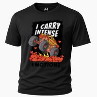 I Carry Intense Emotions Trucker Cooling Performance Crew T-Shirt