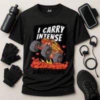 I Carry Intense Emotions Trucker Cooling Performance Crew T-Shirt