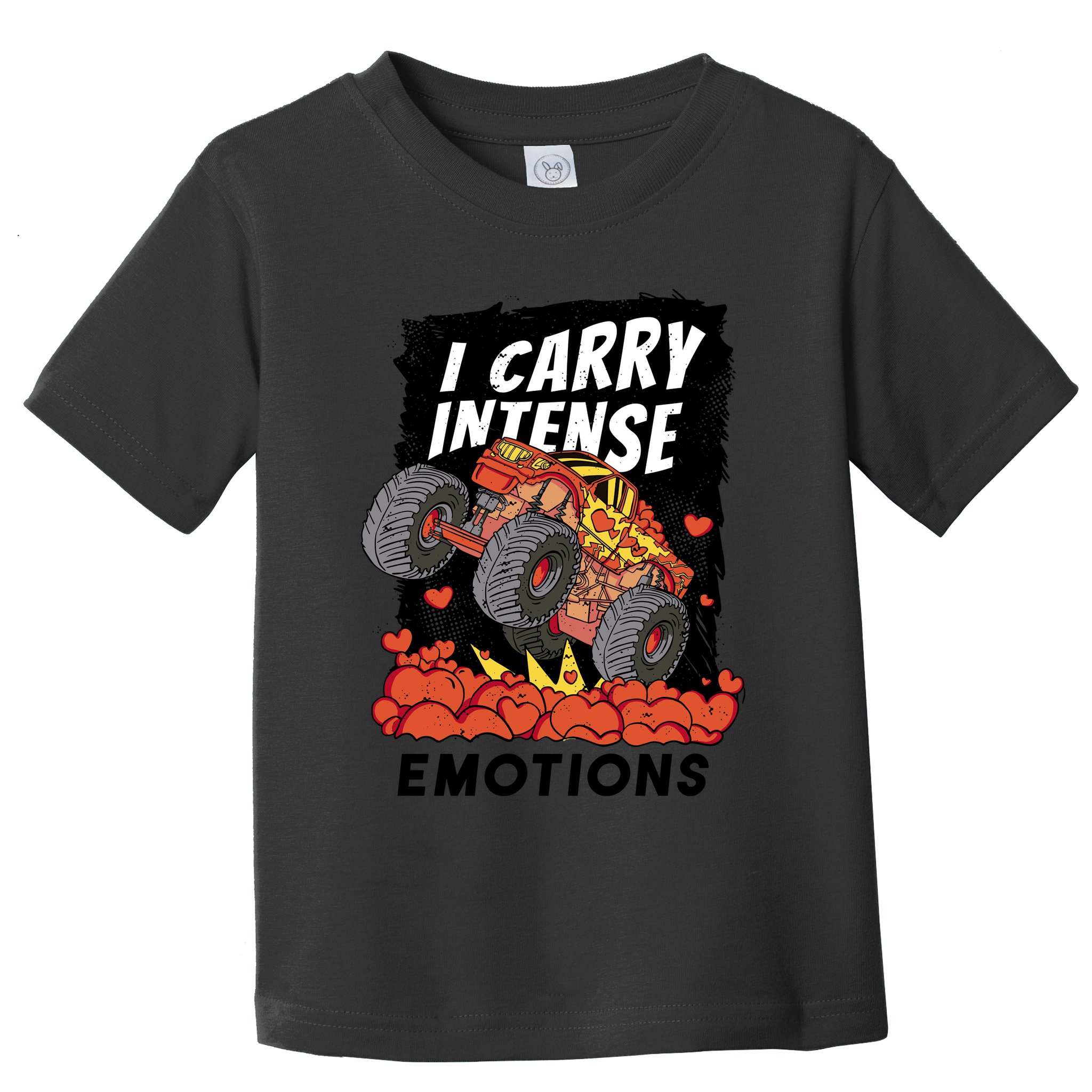 I Carry Intense Emotions Trucker Toddler T-Shirt