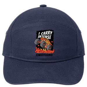 I Carry Intense Emotions Trucker 7-Panel Snapback Hat