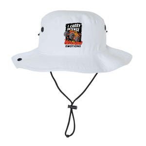 I Carry Intense Emotions Trucker Legacy Cool Fit Booney Bucket Hat