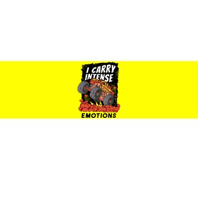 I Carry Intense Emotions Trucker Bumper Sticker