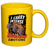 I Carry Intense Emotions Trucker 11oz C Handle Ceramic Mug