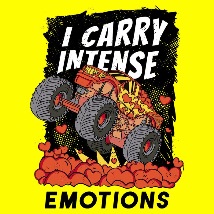 I Carry Intense Emotions Trucker 11oz C Handle Ceramic Mug