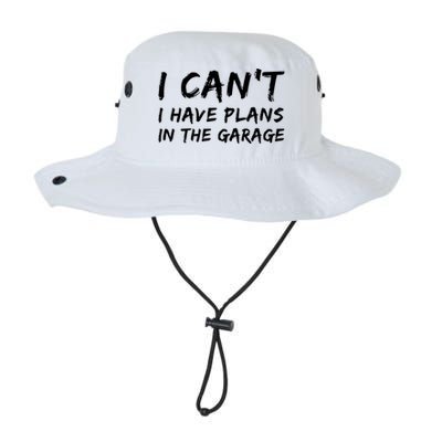 I Can‘t I Have Plans In The Garage Gift Legacy Cool Fit Booney Bucket Hat