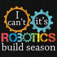 I Cant Its Robotics Build Season Robitics Engineer Student Ladies PosiCharge Tri-Blend Wicking Tank