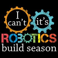 I Cant Its Robotics Build Season Robitics Engineer Student Drawstring Bag