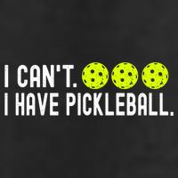 I CanT I Have Pickleball Funny Pickleball Coach Funny Gift 7 Panel Mesh Trucker Snapback Hat