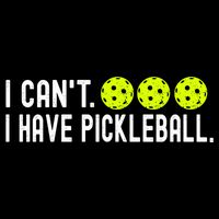 I CanT I Have Pickleball Funny Pickleball Coach Funny Gift Doggie Tank