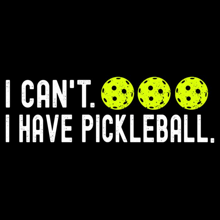 I CanT I Have Pickleball Funny Pickleball Coach Funny Gift Doggie Tank
