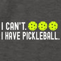 I CanT I Have Pickleball Funny Pickleball Coach Funny Gift Vector Backpack