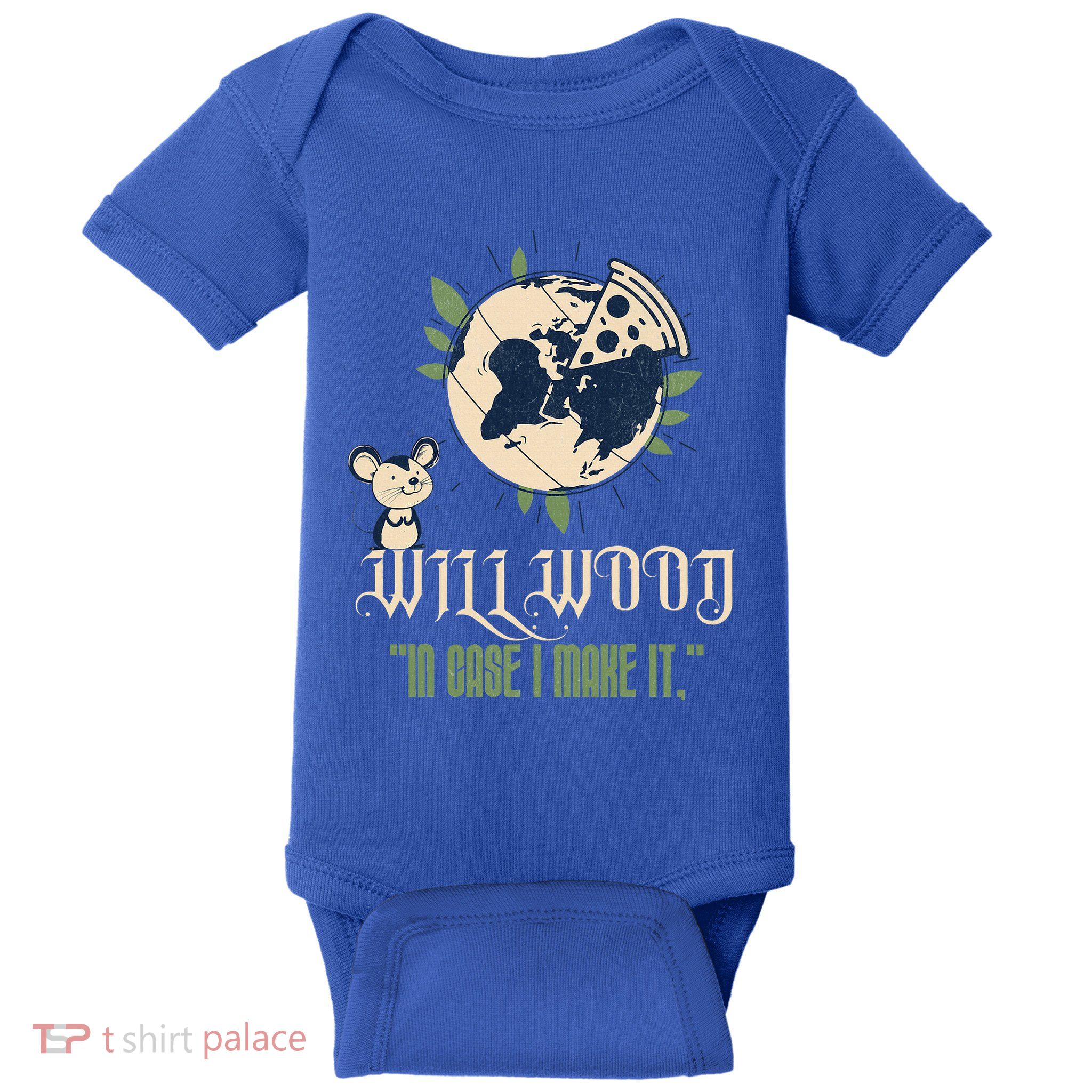 In Case I Make It Classic Will Basic Wood Baby Bodysuit