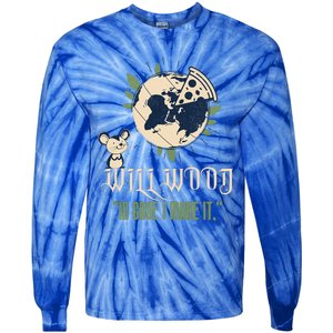 In Case I Make It Classic Will Basic Wood Tie-Dye Long Sleeve Shirt