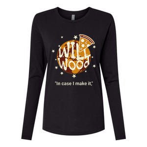 In Case I Make It Classic Will Basic Wood Womens Cotton Relaxed Long Sleeve T-Shirt