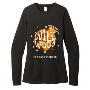 In Case I Make It Classic Will Basic Wood Womens CVC Long Sleeve Shirt