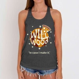 In Case I Make It Classic Will Basic Wood Women's Knotted Racerback Tank