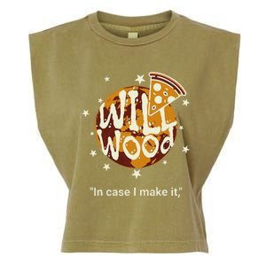 In Case I Make It Classic Will Basic Wood Garment-Dyed Women's Muscle Tee