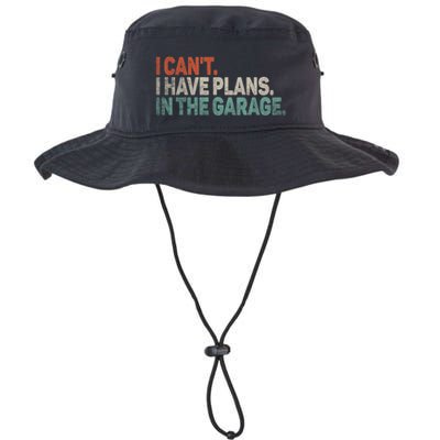 I Cant I Have Plans In The Garage Mechanic Car Enthusiast Gift Bucket Hat
