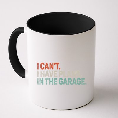 I Cant I Have Plans In The Garage Mechanic Car Enthusiast Gift Mug