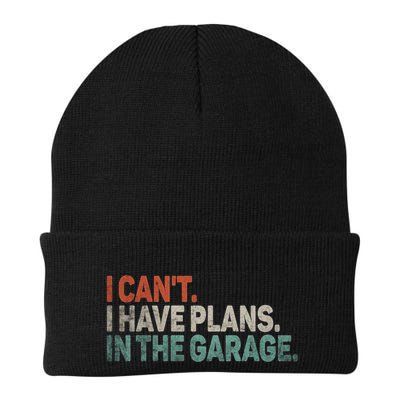I Cant I Have Plans In The Garage Mechanic Car Enthusiast Gift Beanie