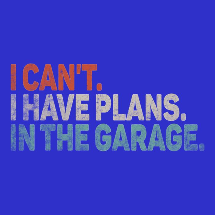 I Cant I Have Plans In The Garage Mechanic Car Enthusiast Gift Bag