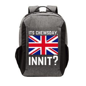 Its Chewsday Innit Funny British People Cockney Meme Tuesday Vector Backpack