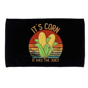 It`S Corn It Has The Juice S Crop Top Corn Lovers Microfiber Hand Towel