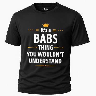 Inked Creation Its A Babs Thing You WouldnT Understand Performance Shirt