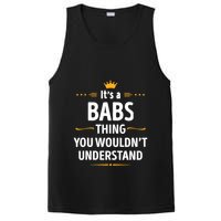Inked Creation Its A Babs Thing You WouldnT Understand PosiCharge Competitor Tank