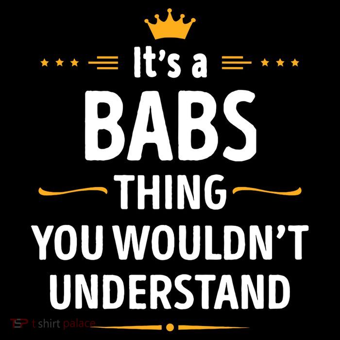 Inked Creation Its A Babs Thing You WouldnT Understand Wool Snapback Cap