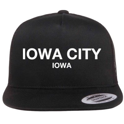 Iowa City Iowa Gift Show Your Love For City Iowa City Great Gift Flatbill Hat