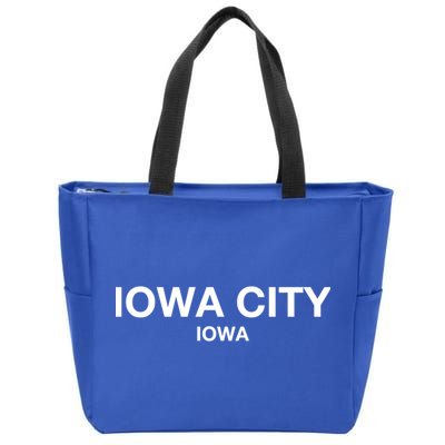 Iowa City Iowa Gift Show Your Love For City Iowa City Great Gift Zip Tote Bag